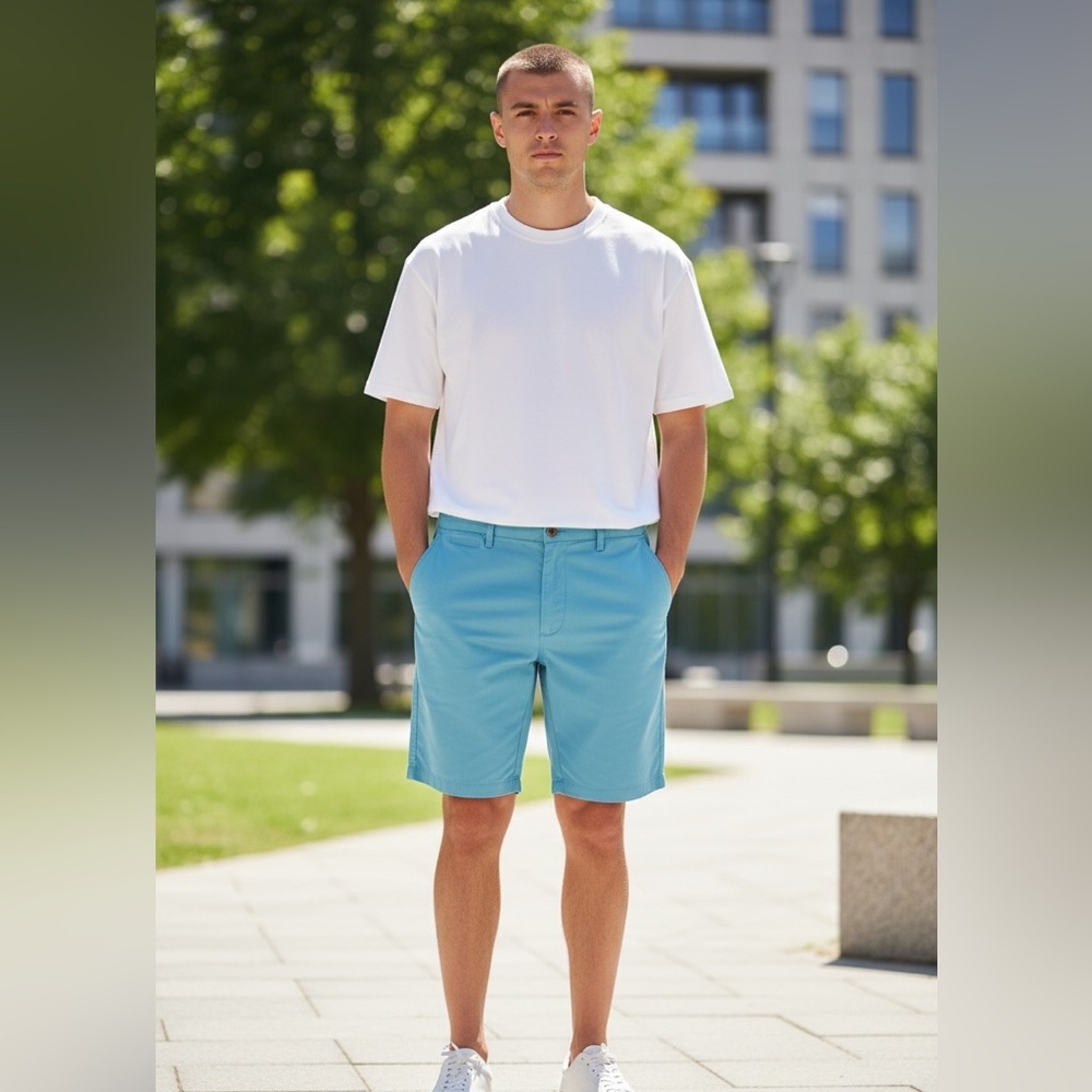 IZOD Saltwater Shorts Summer Teal Color Men’s Size 40
